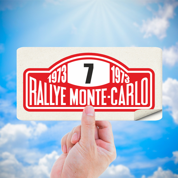 Autocollants: Rallye Monte-Carlo