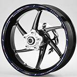 Autocollants: Kit Bandes llantas Suzuki GSX R750 4
