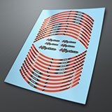 Autocollants: Kit Bandes llantes Suzuki Hayabusa 3