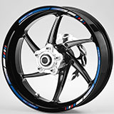 Autocollants: Kit Bandes jante Suzuki GSX R750 Factory 4