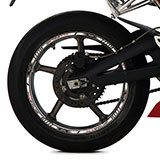 Autocollants: Liseret jante Triumph Daytona 675 5