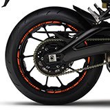 Autocollants: Liseret jante Yamaha MT 09 5