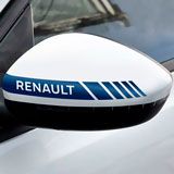Autocollants: Autocollants Miroir Renault 2