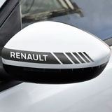 Autocollants: Autocollants Miroir Renault 3