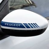 Autocollants: Autocollants Miroir Peugeot 2