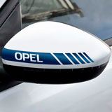 Autocollants: Autocollants Miroir Opel 2