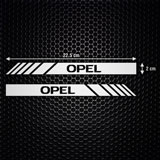 Autocollants: Autocollants Miroir Opel 4