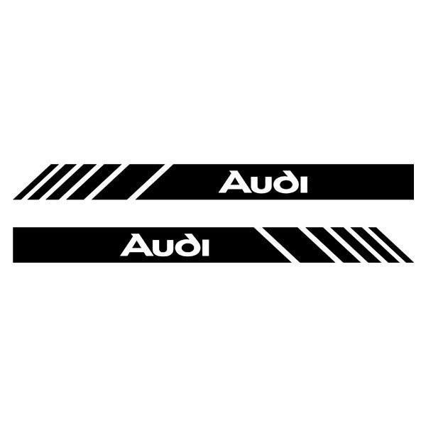 Autocollants: Autocollants Miroir Audi
