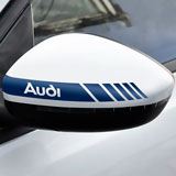 Autocollants: Autocollants Miroir Audi 2