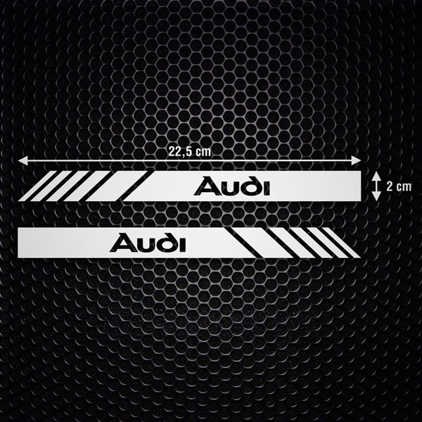Autocollants: Autocollants Miroir Audi