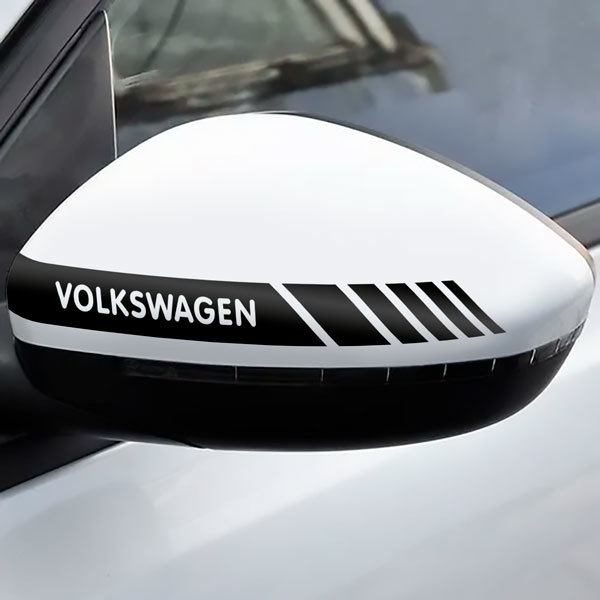 Autocollants: Autocollants Miroir Volkswagen