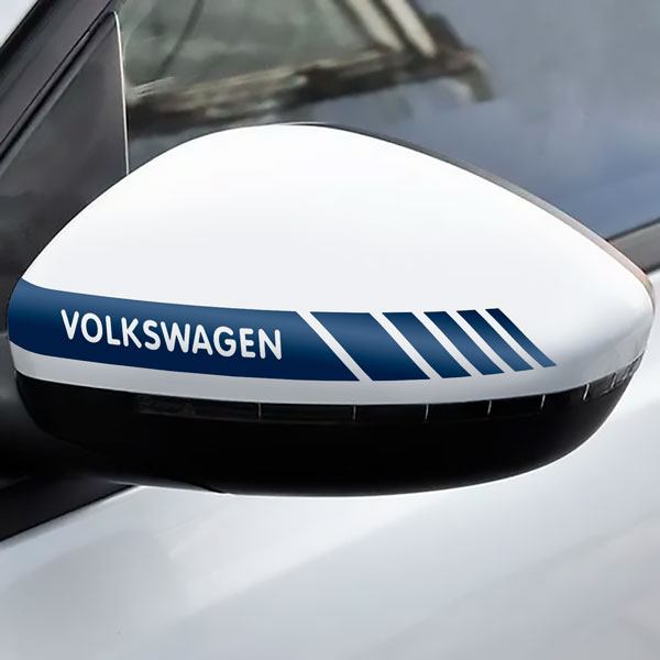 Autocollants: Autocollants Miroir Volkswagen