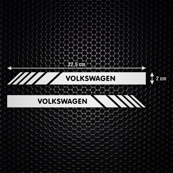 Autocollants: Autocollants Miroir Volkswagen