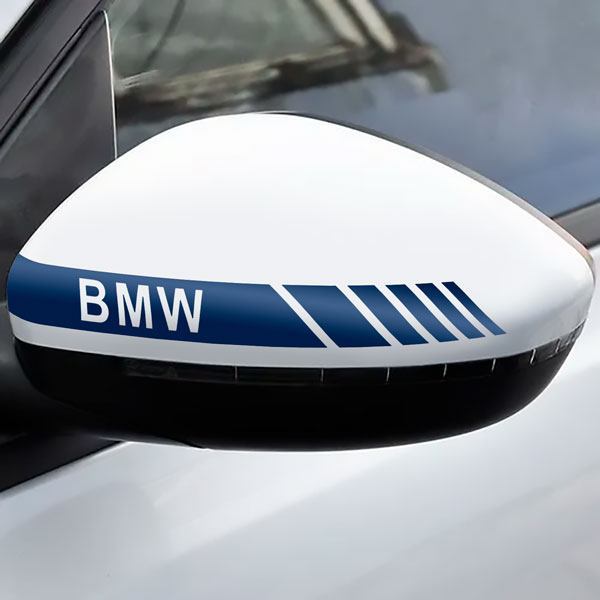 Autocollants: Autocollants Miroir BMW