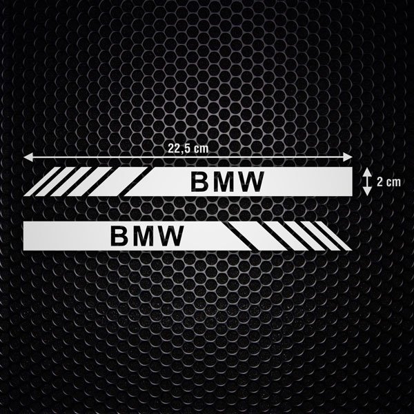 Autocollants: Autocollants Miroir BMW