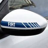 Autocollants: Autocollants Miroir Fiat 2