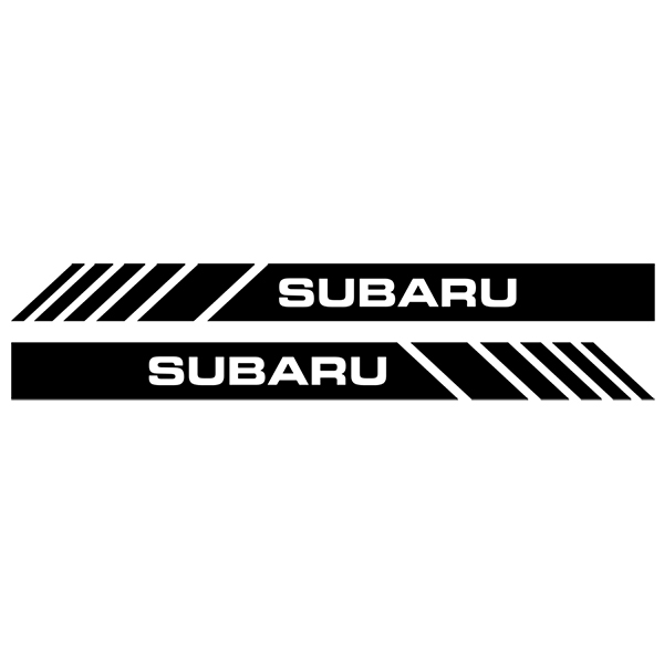 Autocollants: Autocollants Rétroviseur Subaru