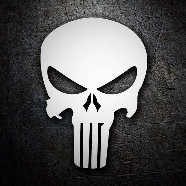 Autocollants: The Punisher Dise&ntilde;o Vinilo Decorativo