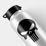 Autocollants: The Punisher Dise&ntilde;o Vinilo Decorativo 3