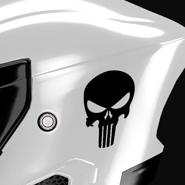 Autocollants: The Punisher Dise&ntilde;o Vinilo Decorativo