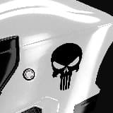 Autocollants: The Punisher Dise&ntilde;o Vinilo Decorativo 5