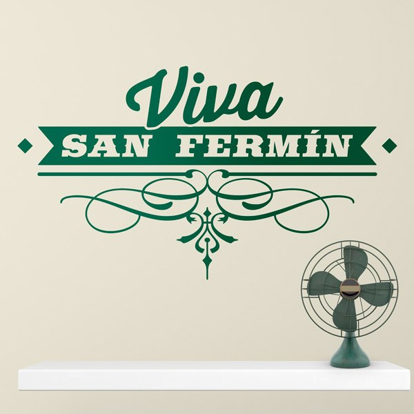 Stickers muraux: Vive San Fermin