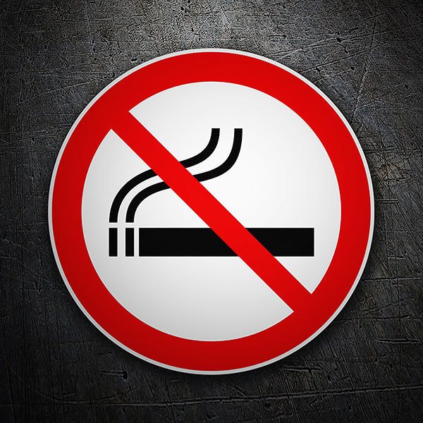 Autocollants: Interdiction de fumer 1