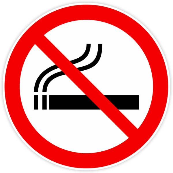 Autocollants: Interdiction de fumer 0