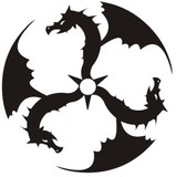 Autocollants: Dragones