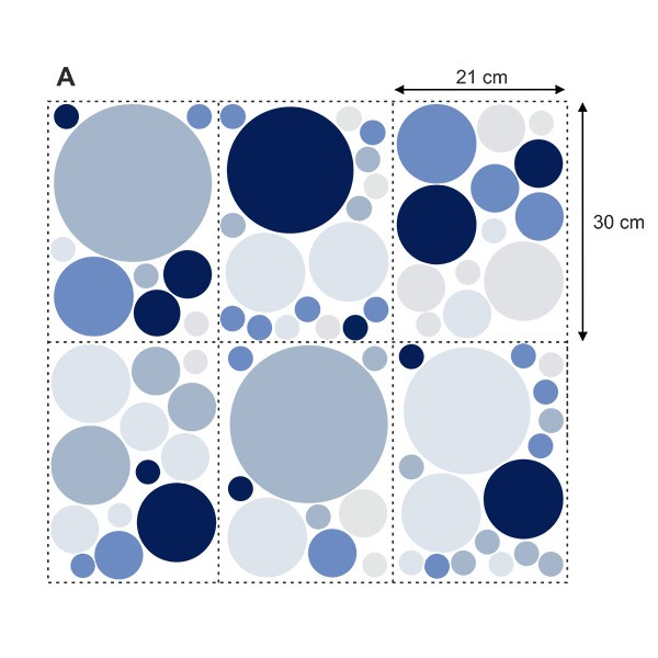 Stickers muraux: Kit Cercles Originaux