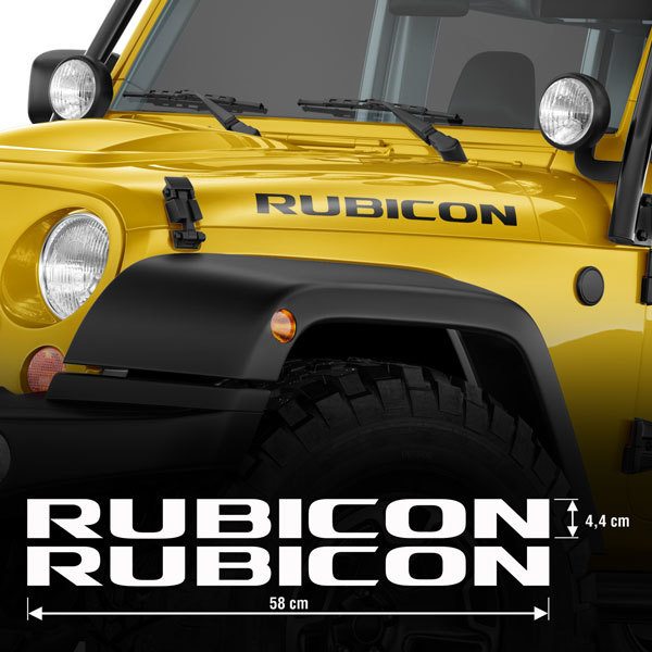 Autocollants: Kit 2X Rubicon Groupes