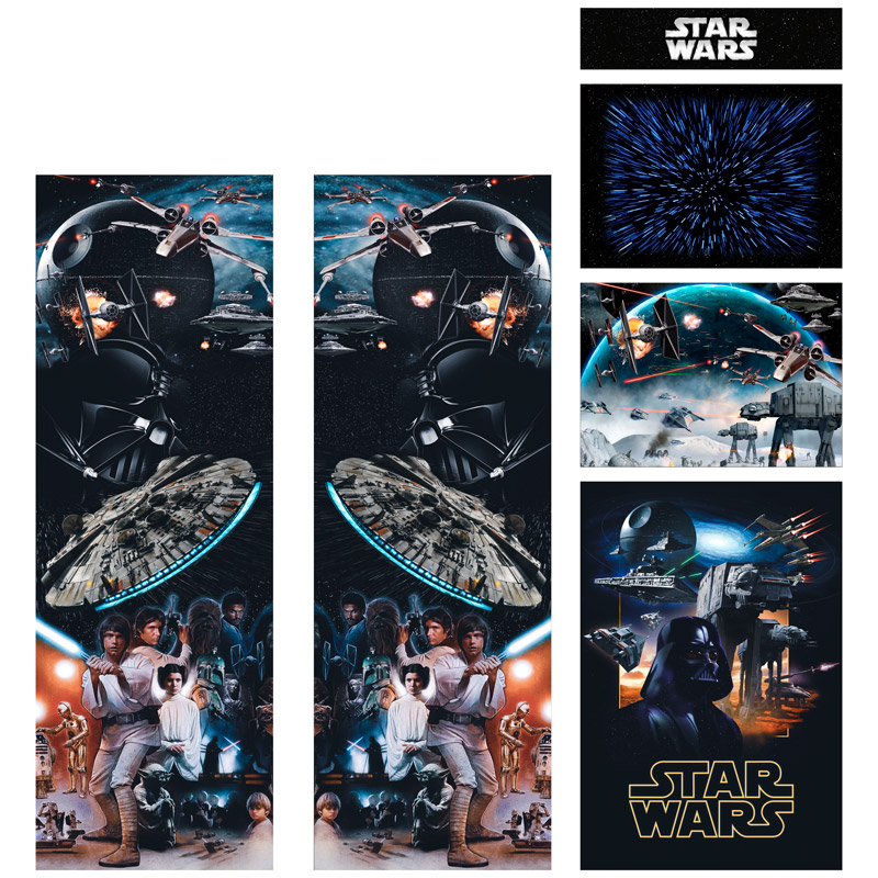 Autocollants: Kit Bartop Arcade Star Wars