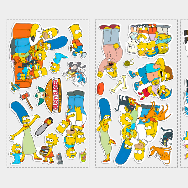 Stickers pour enfants: Kitt 34X Les Simpsons