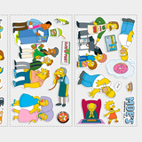 Stickers pour enfants: Kitt 34X Les Simpsons 5
