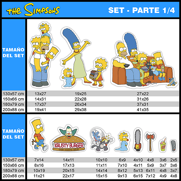 Stickers pour enfants: Kitt 34X Les Simpsons