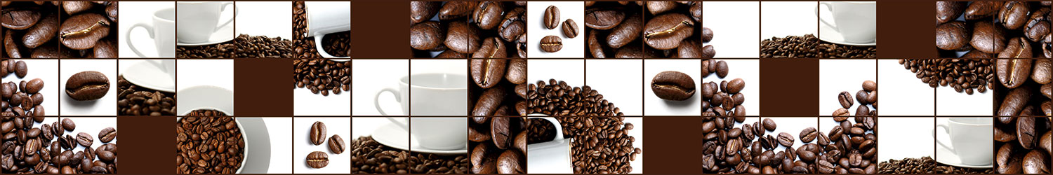 Poster xxl: Caf&eacute; collage
