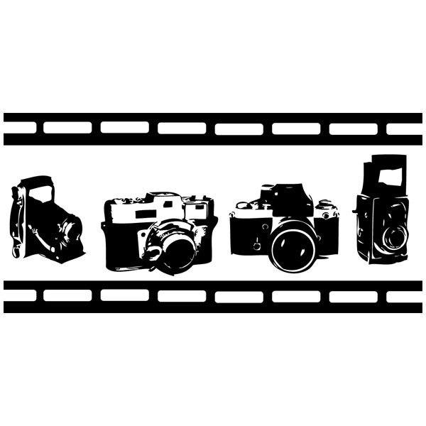 Stickers muraux: Caméras photo