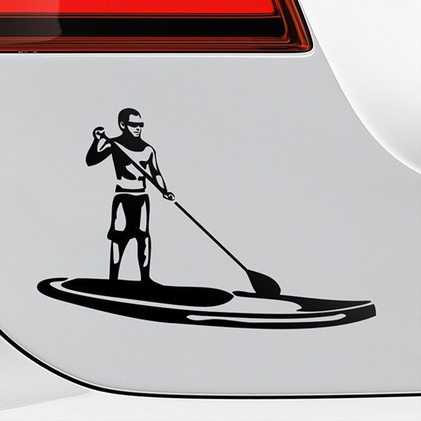 Autocollants: Stand Up Paddle Surf