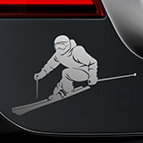 Autocollants: Concours de Ski 2