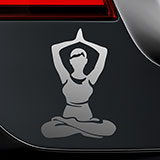 Autocollants: Asana yoga 2
