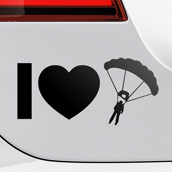 J'aime le parachutisme 1/1