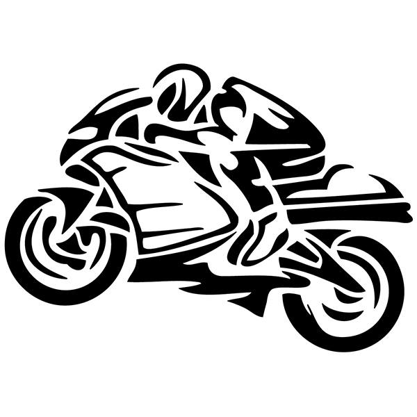 Autocollants: Motocyclisme