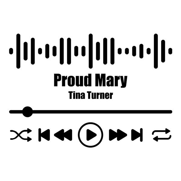 Stickers muraux: Proud Mary - Tina Turner