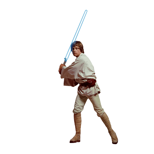 Stickers muraux: Luke Skywalker