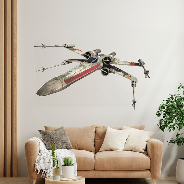 Stickers muraux: X-Wing