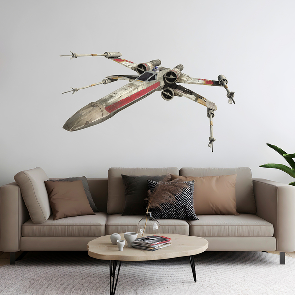 Stickers muraux: X-Wing