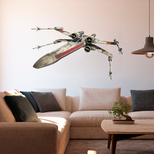 Stickers muraux: X-Wing