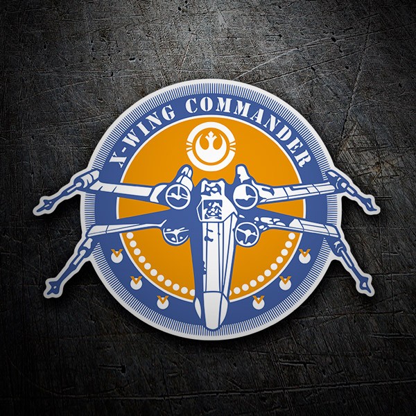 Autocollants: X-Wing Commander 1