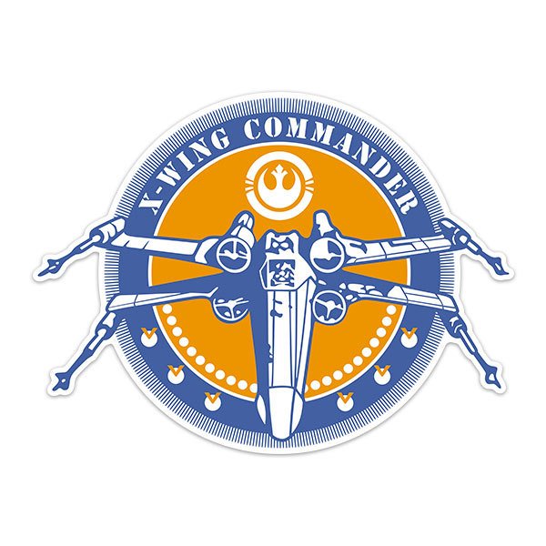 Autocollants: X-Wing Commander