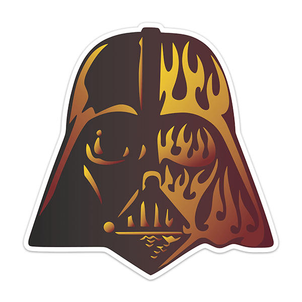 Autocollants: Darth Vader Côté Obscur